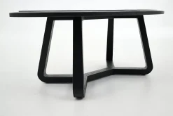 Table A Cafe^Flamant Livy, Table Basse, Ovale, Noir, S