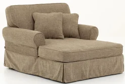 Canapés^Flamant Love Chair, Chaise Longue, 1,5 Places, Housse
