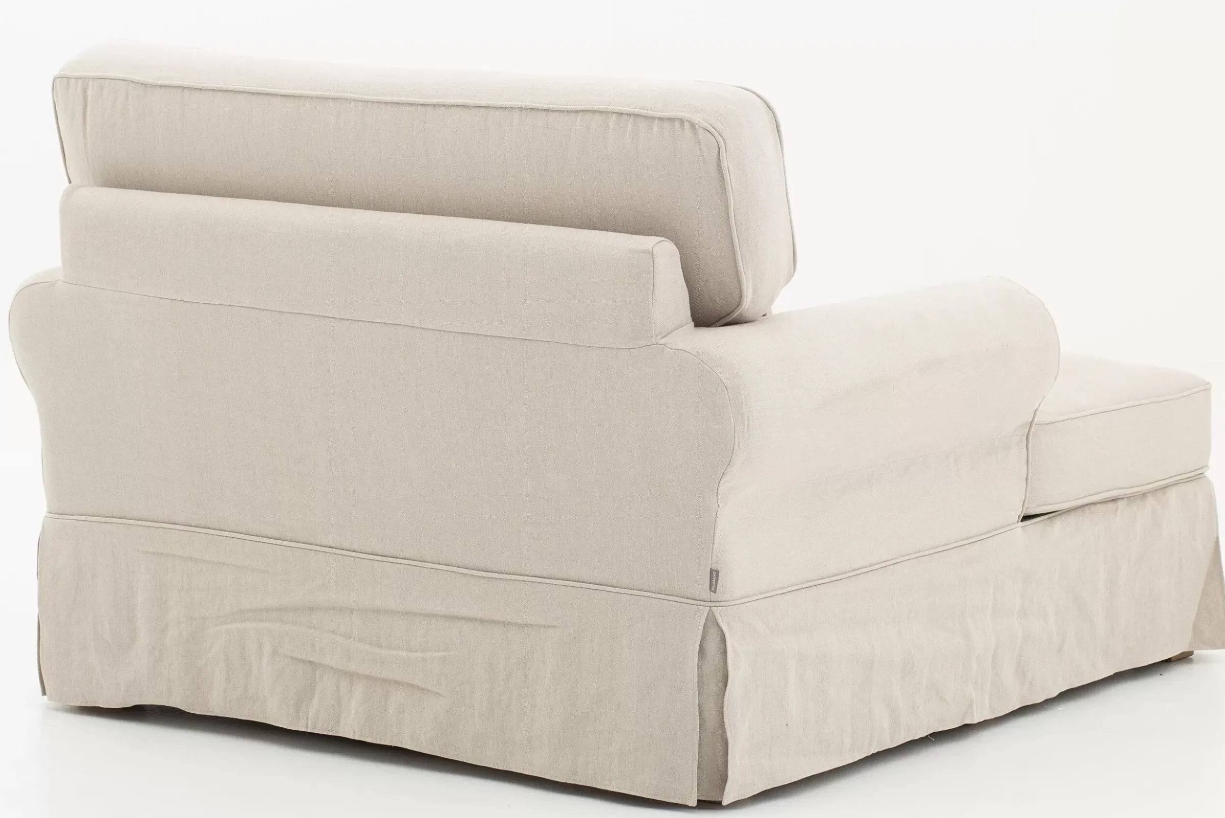 Canapés^Flamant Love Chair, Chaise Longue, 1,5 Places, Housse