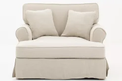 Canapés^Flamant Love Chair, Chaise Longue, 1,5 Places, Housse