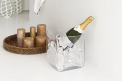 Accessoires^Flamant Lucy, Refroidisseur De Champagne, Verre, Carre