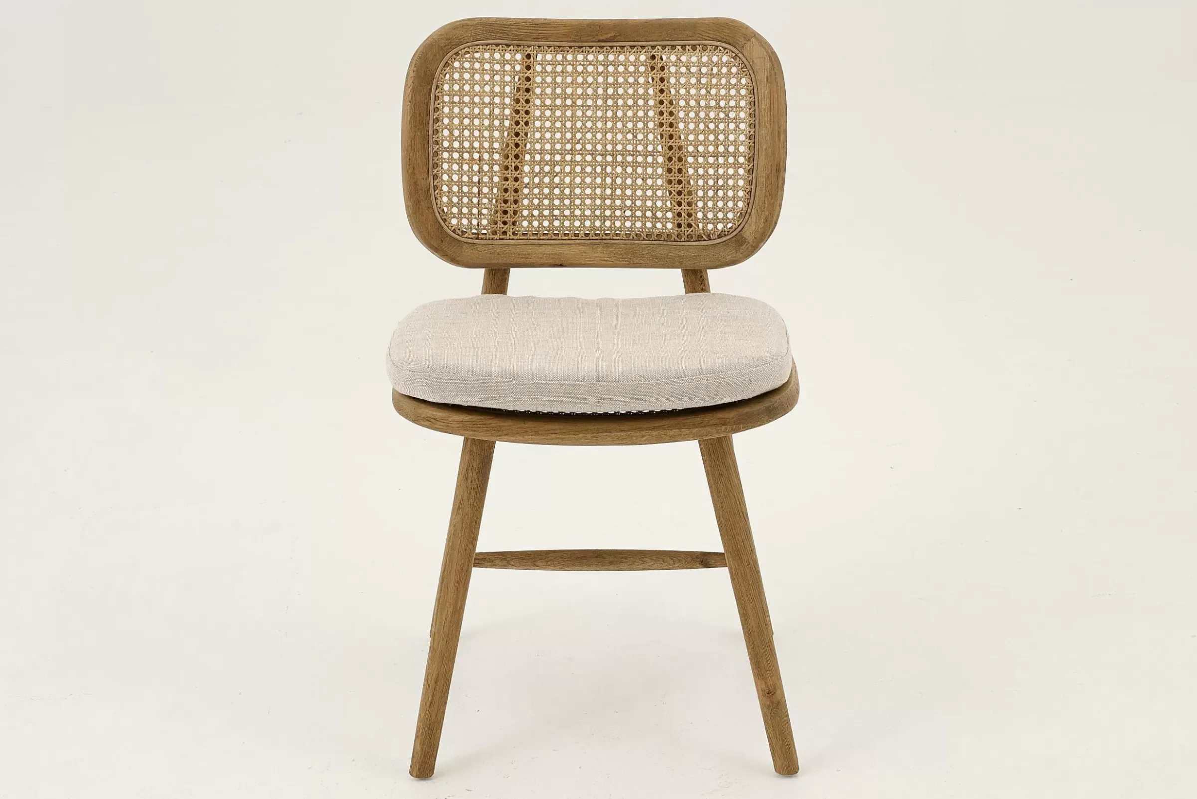 Chaises^Flamant Lynn, Chaise, Chene, Roseau, Avec Coussin