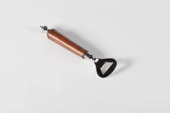 Accessoires^Flamant Manhattan, Decapsuleur, Cuir Marron