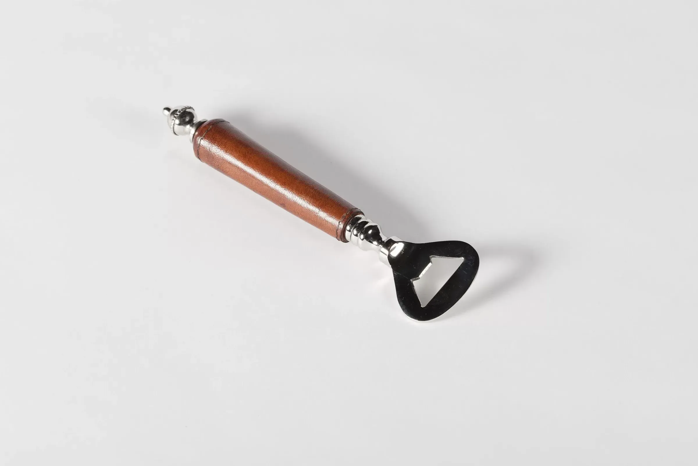 Accessoires^Flamant Manhattan, Decapsuleur, Cuir Marron