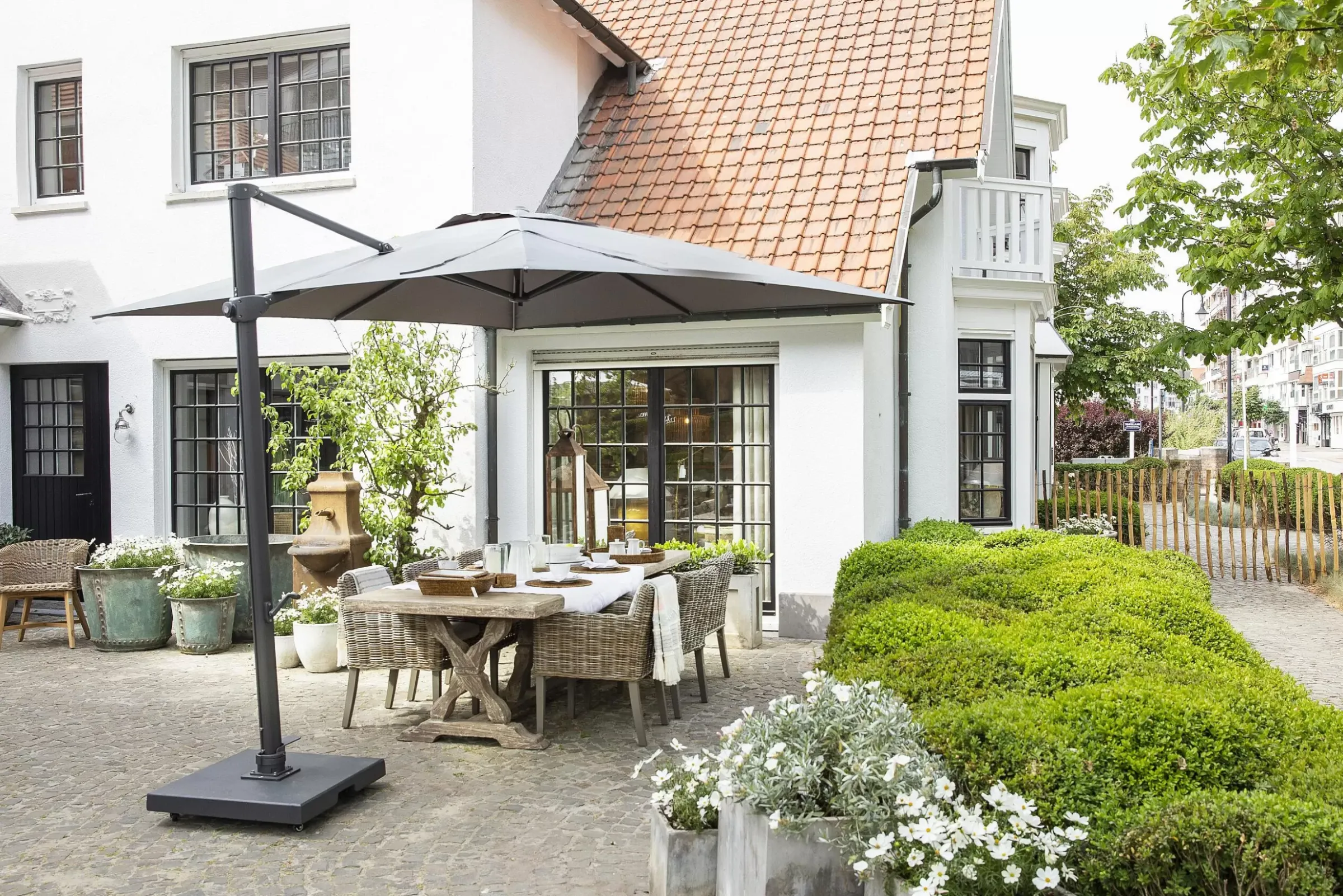 Décorations De Jardin Et Parasols^Flamant Manoli, Jardiniere, S