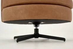 Canapés^Flamant Marchetti, Fauteuil, Cuir Cognoac, Rotatif