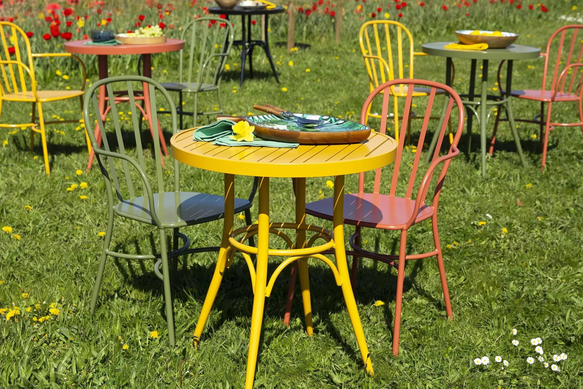 Chaises De Jardin^Flamant Marian, Chaise De Jardin, Kaki