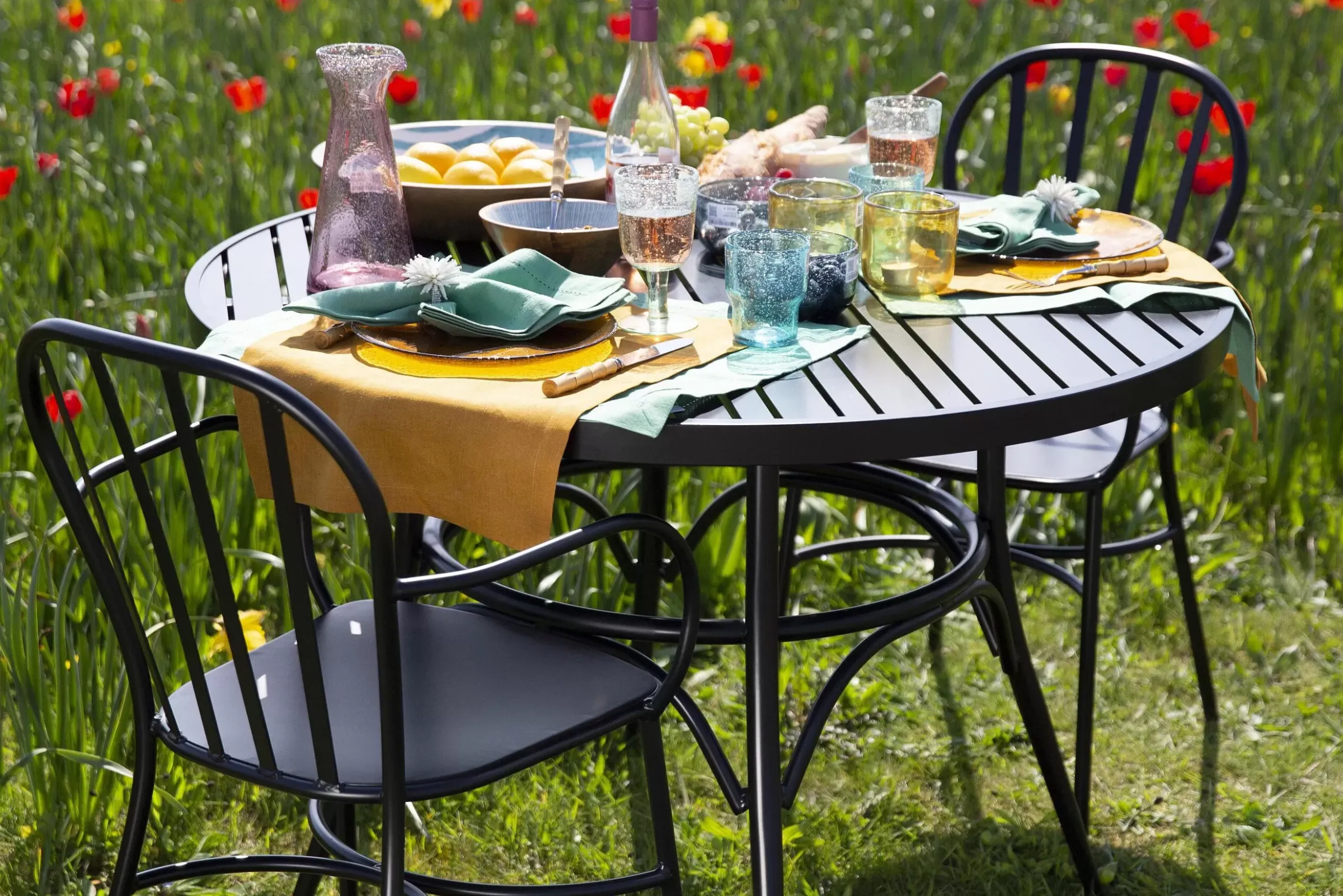 Chaises De Jardin^Flamant Marian, Chaise De Jardin, Noir