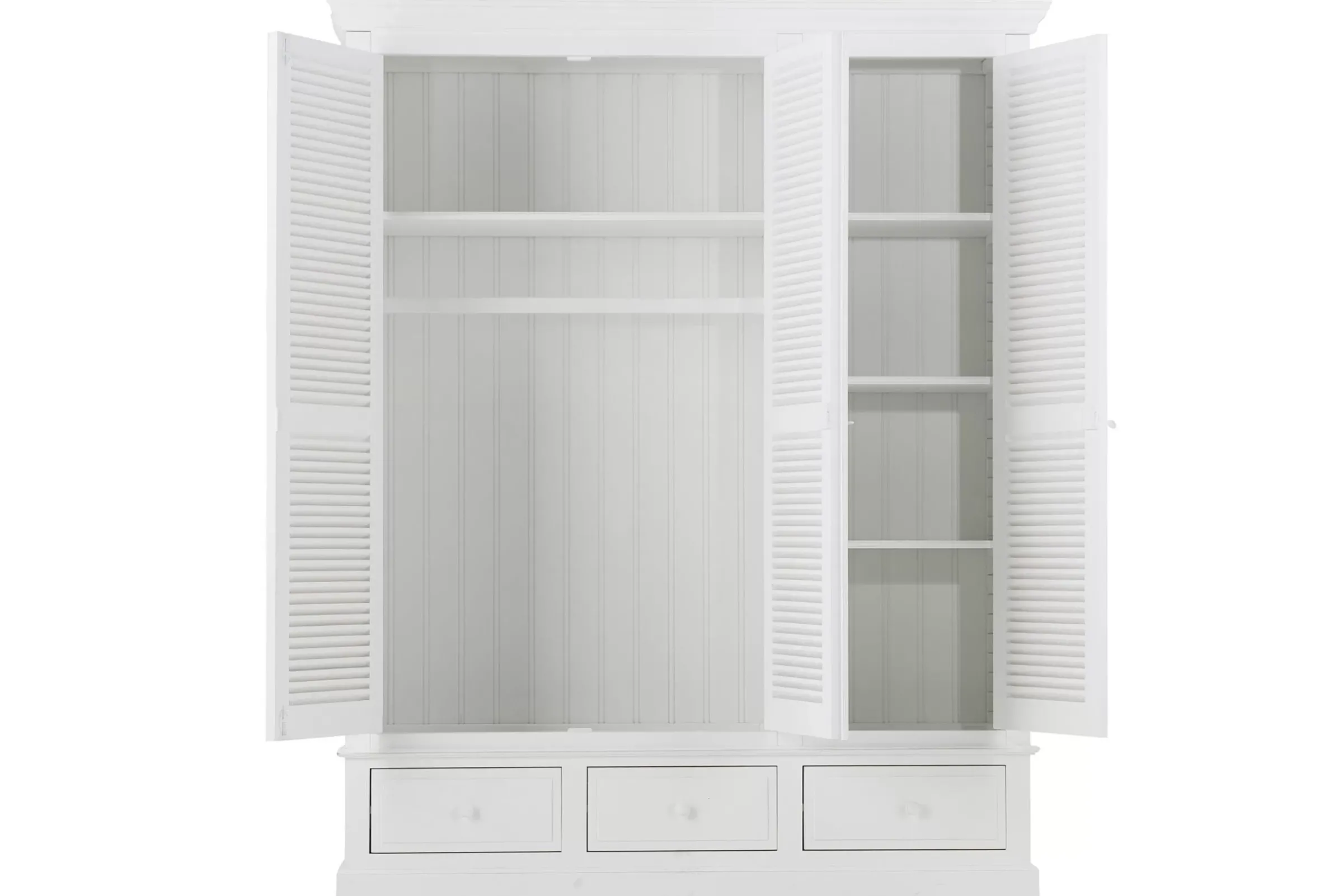 Placards^Flamant Marie, Armoire, Blanc, 3 Portes
