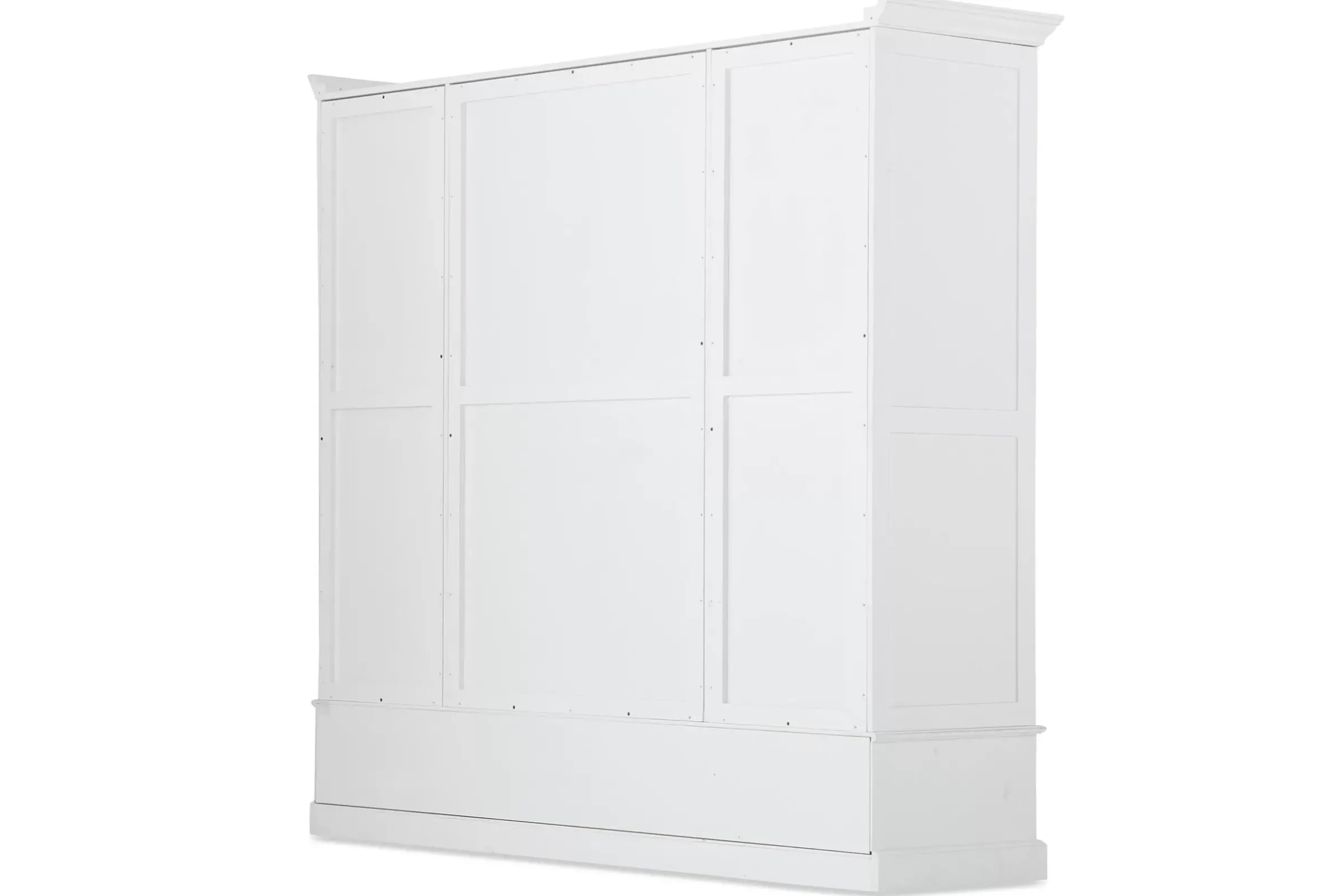 Placards^Flamant Marie, Armoire, Blanc, 4 Portes