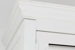 Placards^Flamant Marie, Armoire, Blanc, 4 Portes