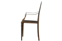 Chaises De Jardin^Flamant Mary, Fauteuil De Jardin, Finition Rouille, Metal