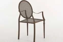 Chaises De Jardin^Flamant Mary, Fauteuil De Jardin, Finition Rouille, Metal