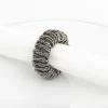 Accessoires^Flamant Meina, Rond De Serviette, Perles, Gris