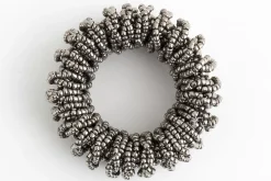 Accessoires^Flamant Meina, Rond De Serviette, Perles, Gris