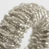 Accessoires^Flamant Meina, Rond De Serviette, Perles, Argent