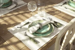 Accessoires^Flamant Meina, Rond De Serviette, Perles, Argent