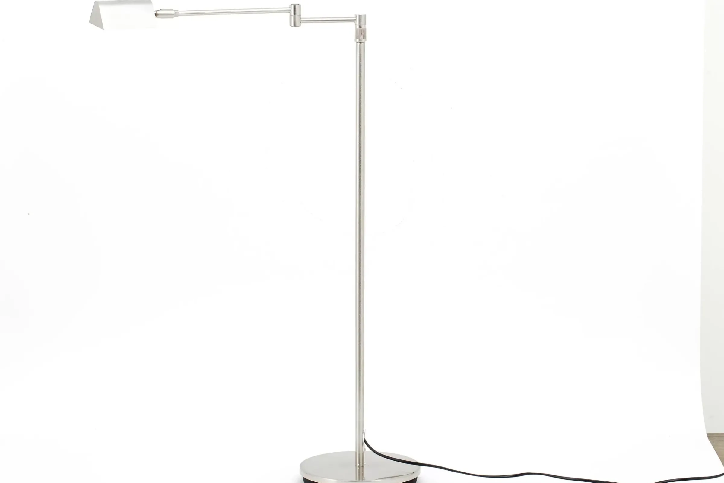 Eclairage^Flamant Mezzo, Lampadaire, Chrome, Extensible