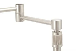 Eclairage^Flamant Mezzo, Lampadaire, Chrome, Extensible