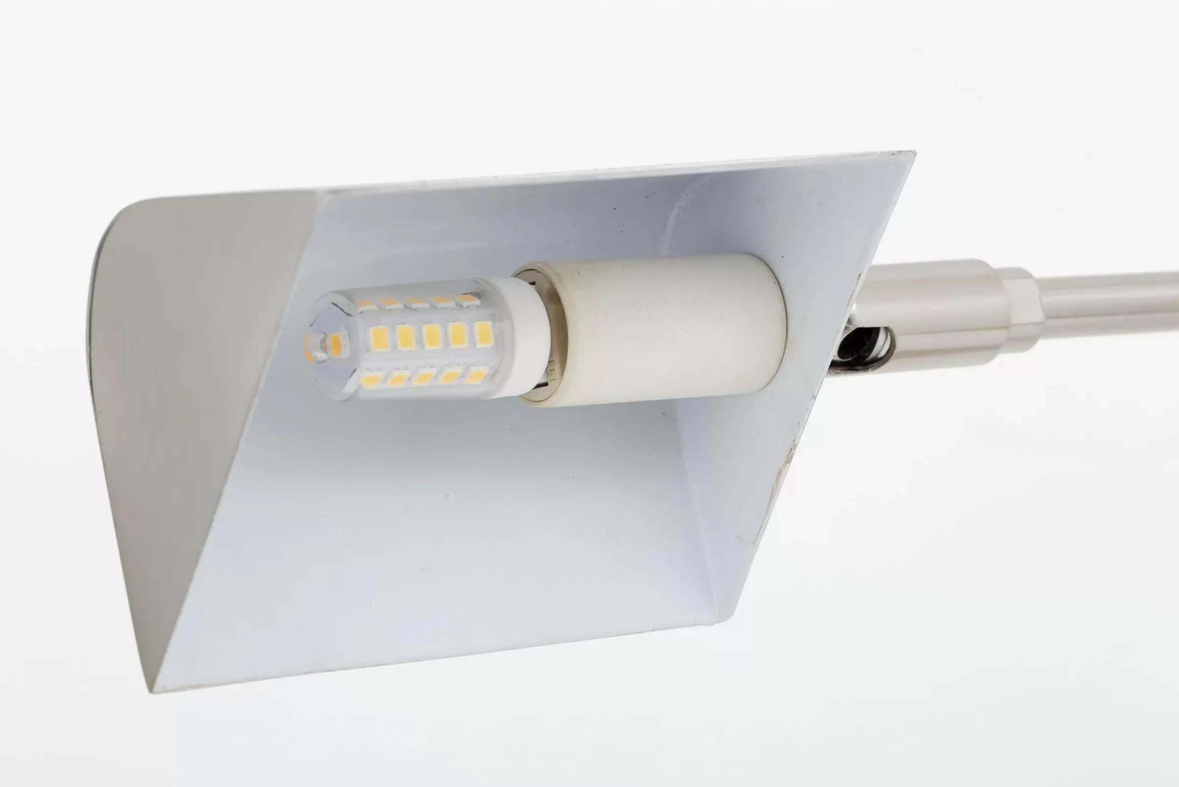 Eclairage^Flamant Mezzo, Lampe De Bureau, Chrome, Extensible