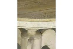 Tables A Manger^Flamant Milan, Table A Manger, Ronde, Bois Recycle, 140 Cm, Modele 1