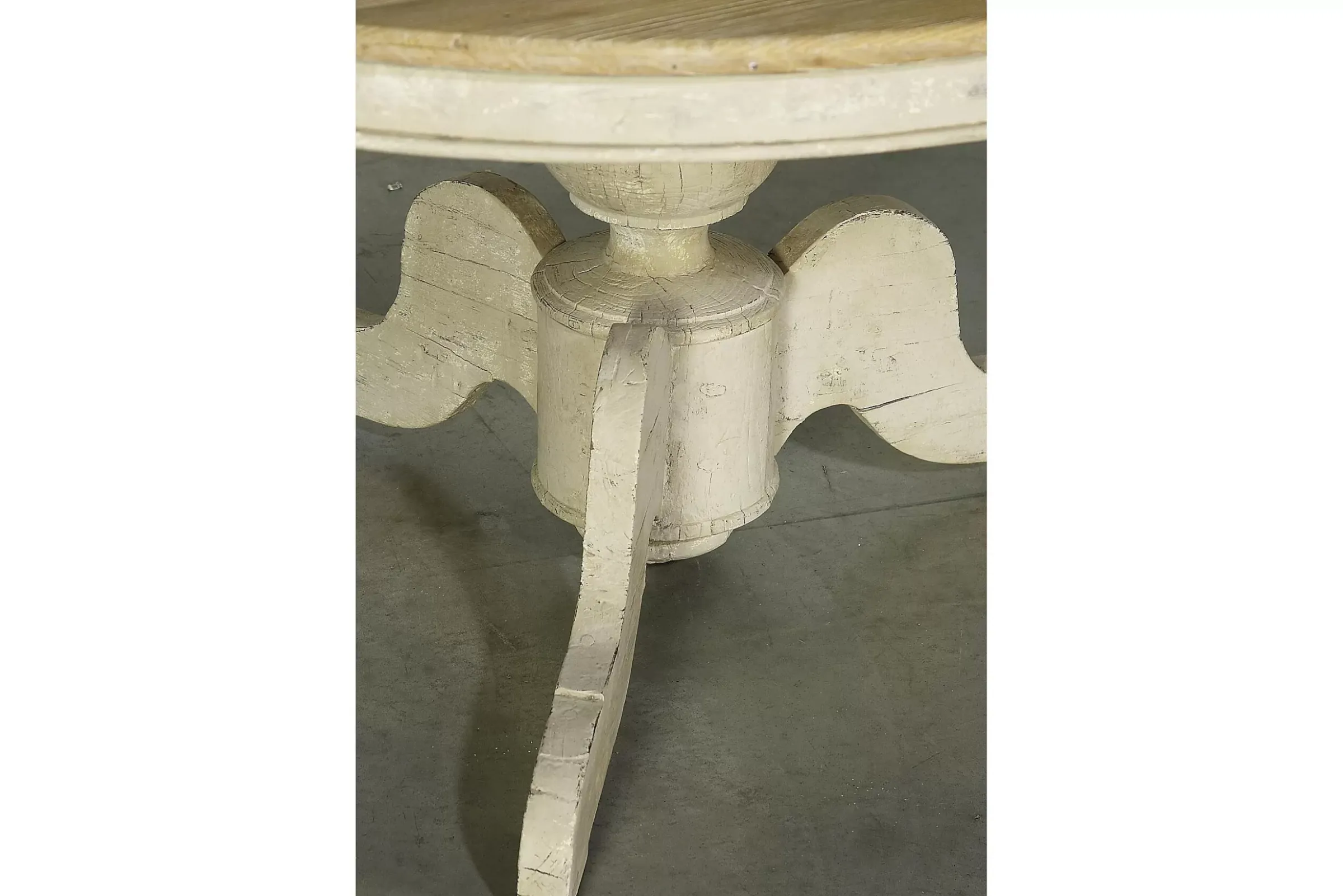 Tables A Manger^Flamant Milan, Table A Manger, Ronde, Bois Recycle, 140 Cm, Modele 1