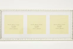Décoration^Flamant Millet, Cadre Photo, Plaque Argent, 8X8, Modele 2
