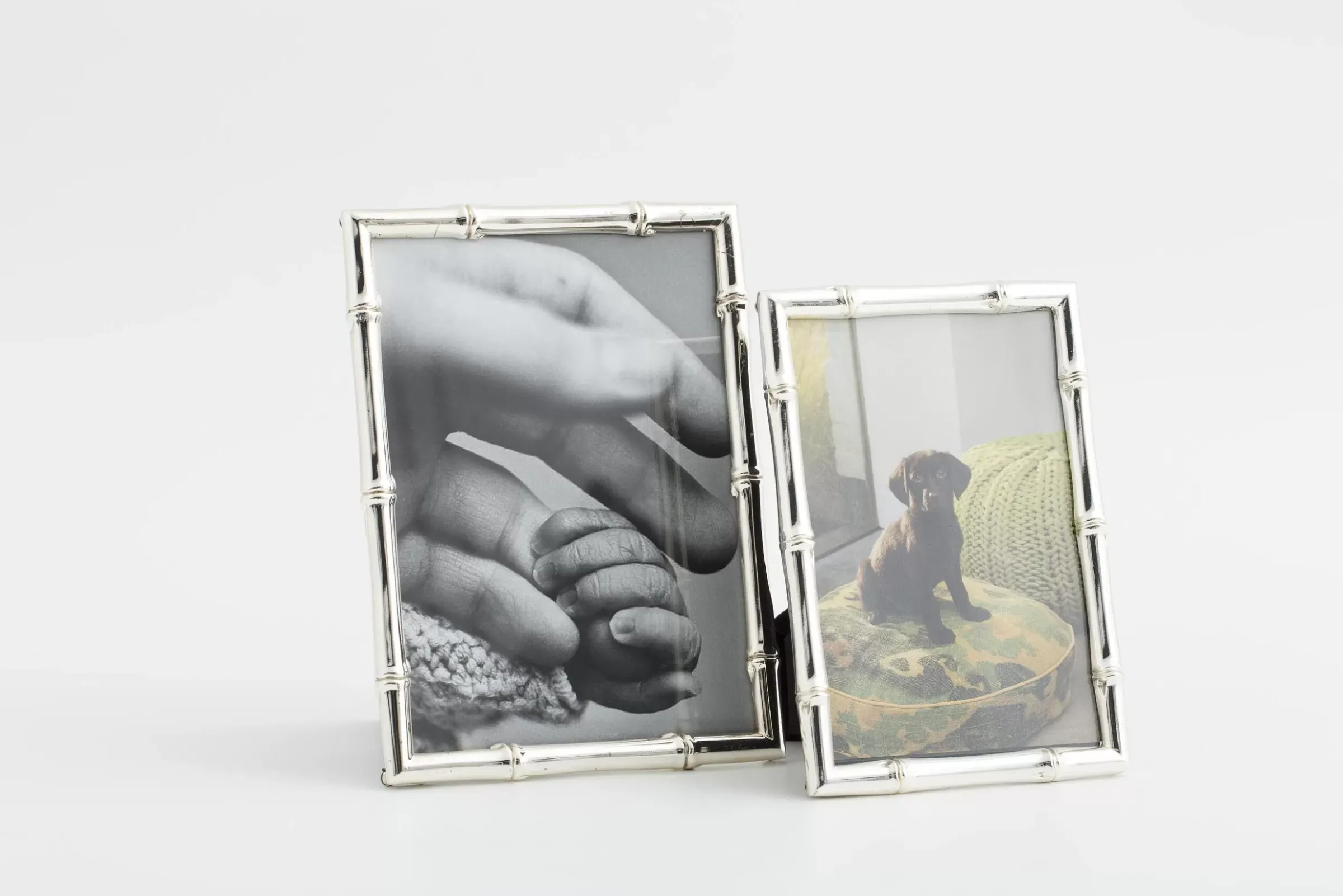 Décoration^Flamant Moretta, Cadre Photo, Plaque Argent, 13X18