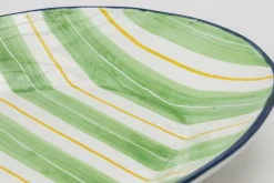 Assiettes, Plats Et Bols^Flamant Nanna, Assiette De Service, Vert, Ovale