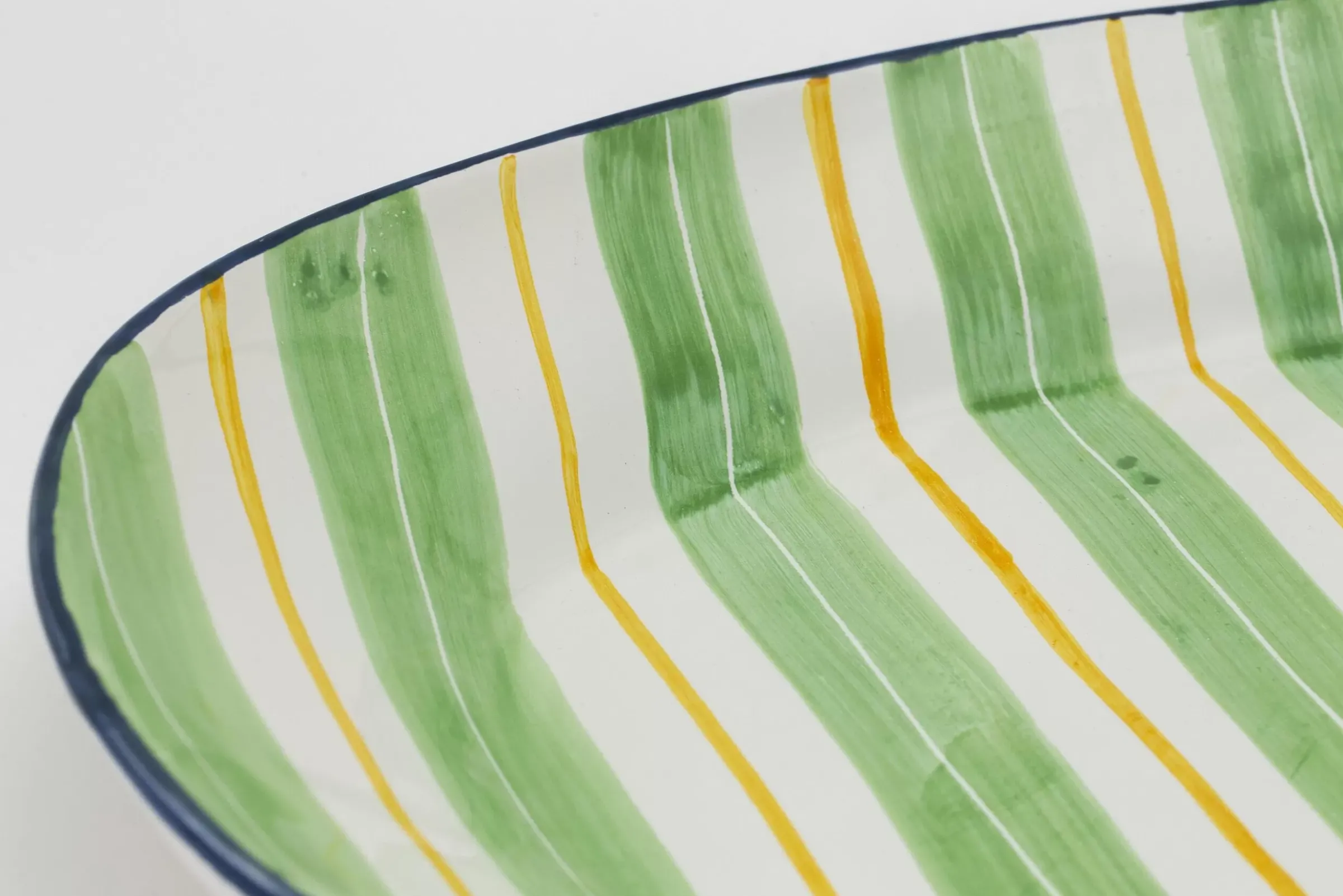 Assiettes, Plats Et Bols^Flamant Nanna, Assiette De Service, Vert, Ovale