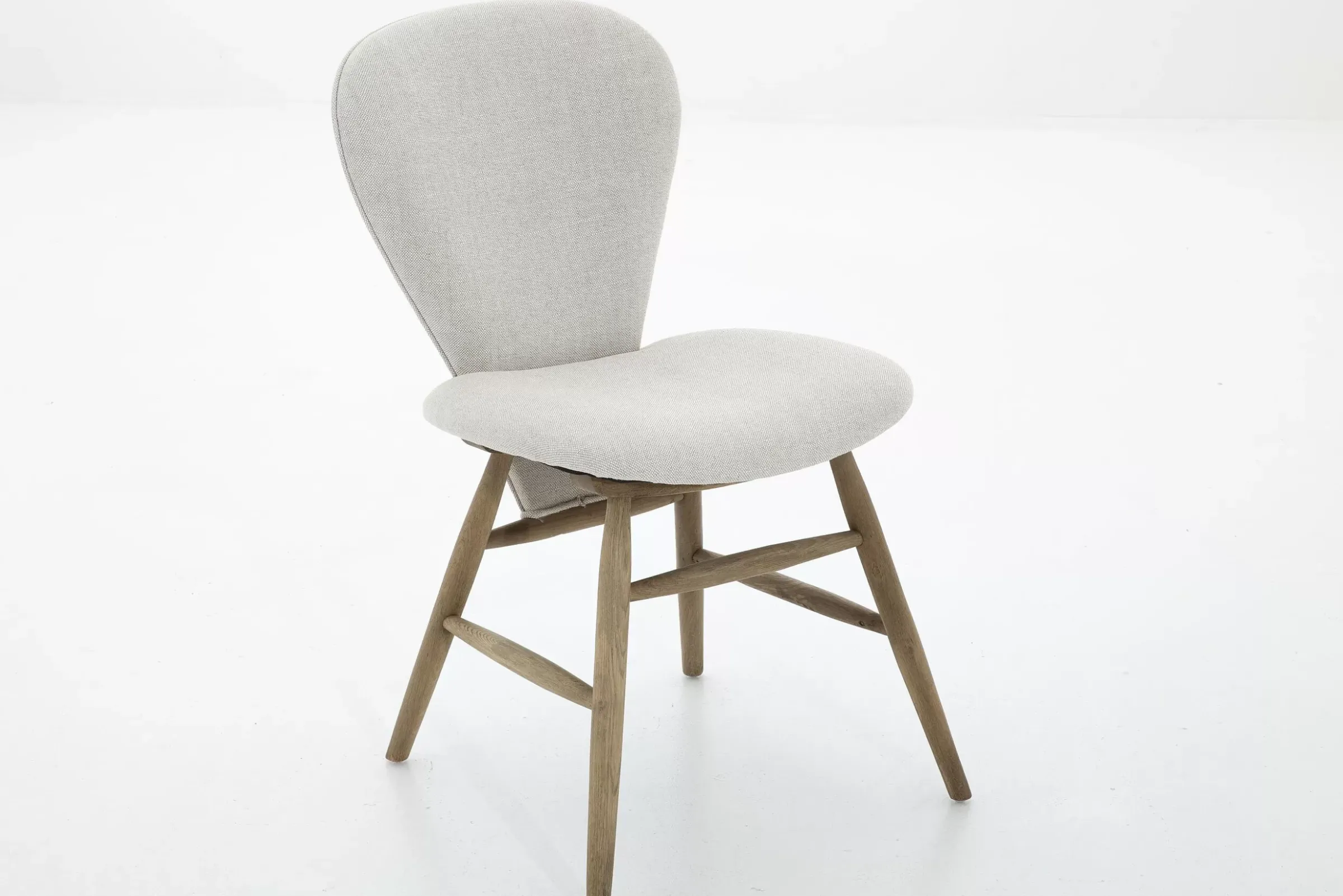 Chaises^Flamant Nikolaj, Chaise, Lin Naturel