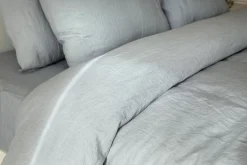Draps De Lit^Flamant Nuit, Taie D'Oreiller, Lot De 2, 50X70, Nuage