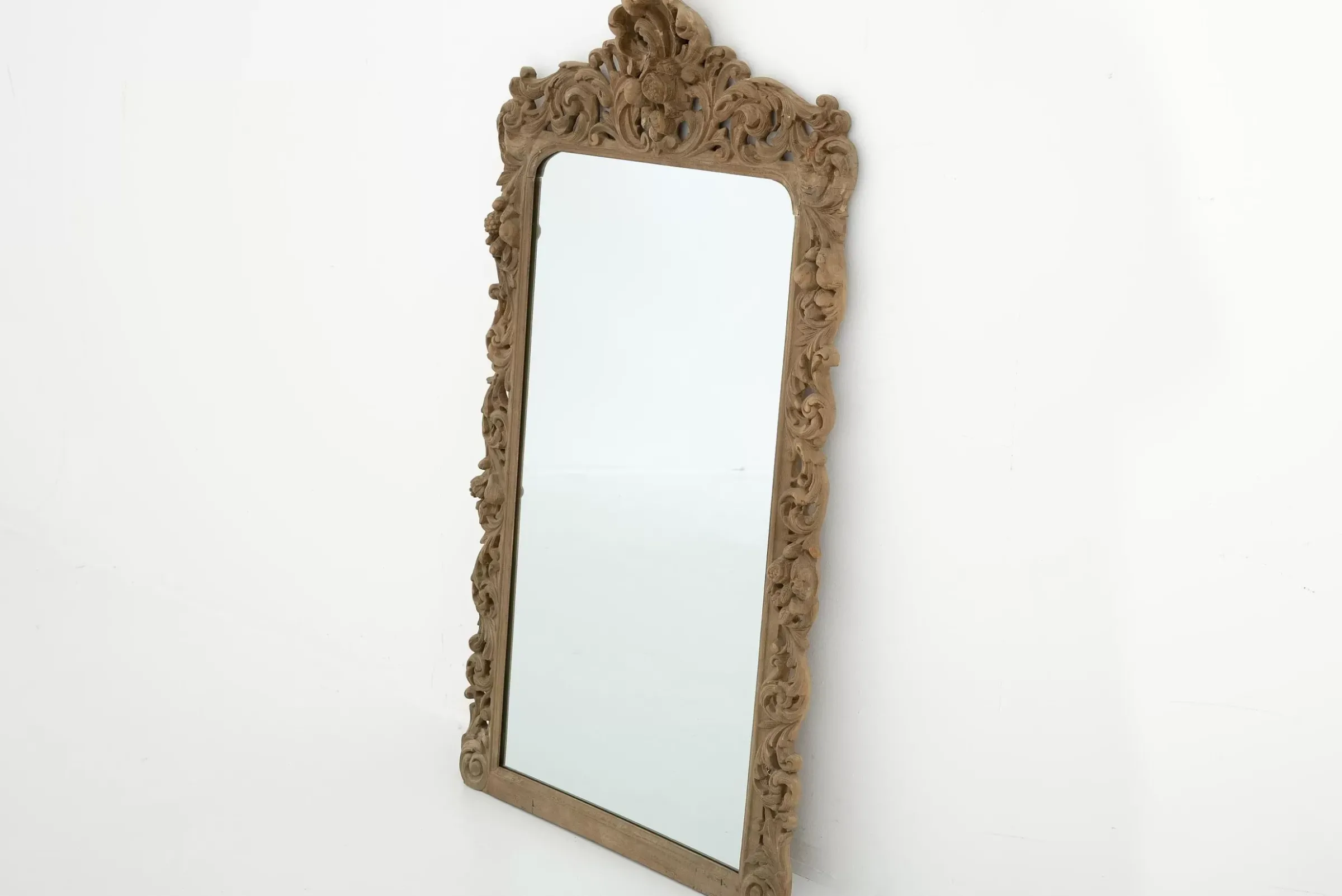 Décoration^Flamant Osmond, Miroir, Sculpte, Bois, S