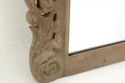 Décoration^Flamant Osmond, Miroir, Sculpte, Bois, S