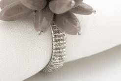 Accessoires^Flamant Otis, Rond De Serviette, Perles