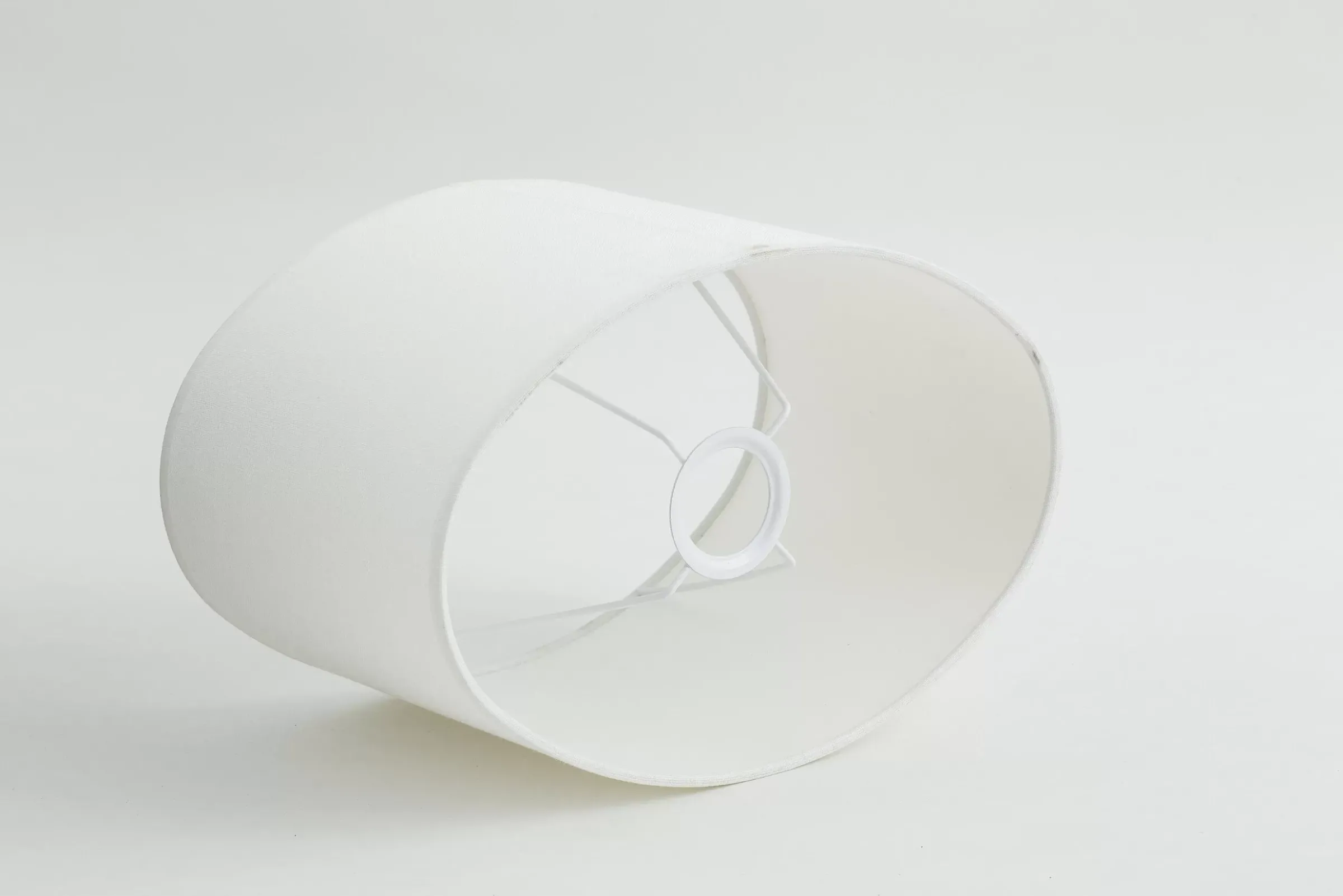 Eclairage^Flamant Ovale, Abat-Jour, Blanc, Ovale, 30 Cm