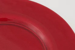 Assiettes, Plats Et Bols^Flamant Pacelle, Assiette, Verre, Rouge