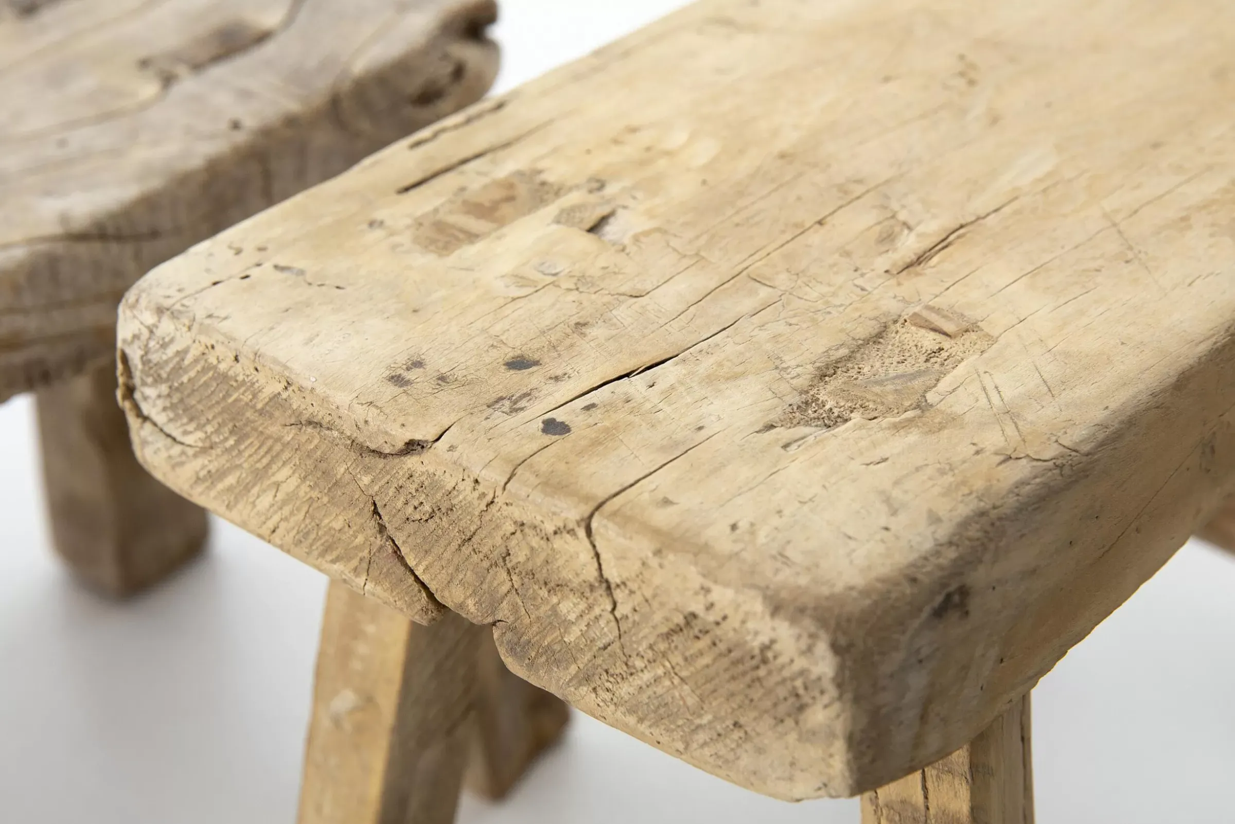 Canapés^Flamant Paton, Tabouret, Bois Recycle