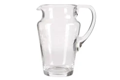 Accessoires^Flamant Praag, Pichet, Verre Souffle Bouche, Grave, 1,5 L