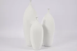 Décoration^Flamant Regina, Vase, Ceramique, Blanc, Modele 1