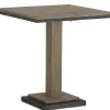 Tables A Manger^Flamant Rendus, Table De Bistrot, Chene Patine Et Fer, 80 Cm