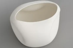 Décoration^Flamant Reynolds, Vase, Ceramique, Blanc, Modele 4