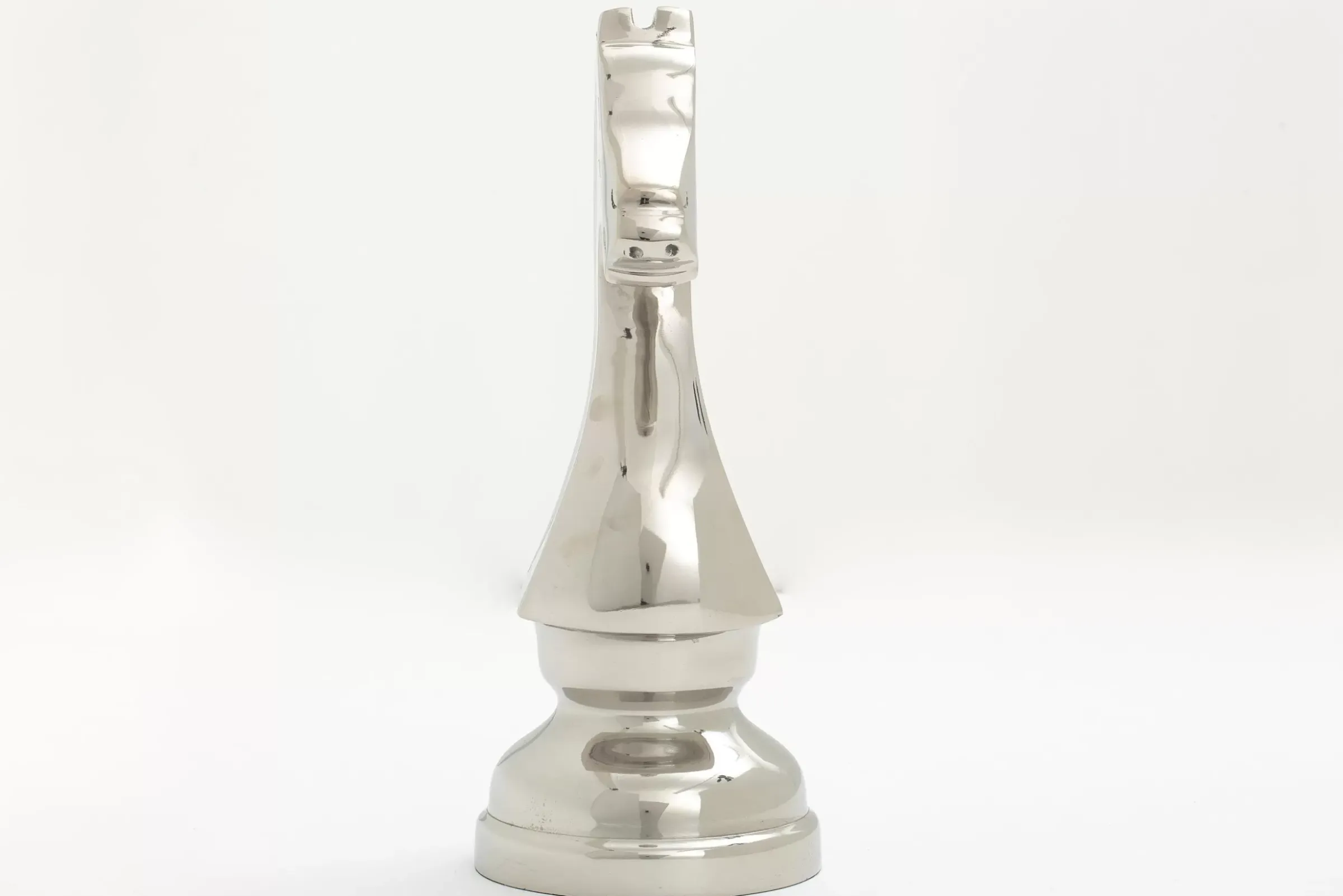 Décoration^Flamant Robbins, Piece D'Echecs, Chevalier, Nickel
