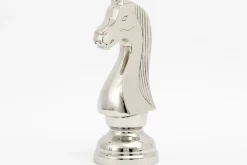 Décoration^Flamant Robbins, Piece D'Echecs, Chevalier, Nickel