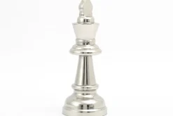 Décoration^Flamant Robbins, Piece D'Echecs, Roi, Nickel