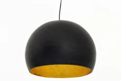 Eclairage^Flamant Roberts, Lampe A Suspension, Noir/Or