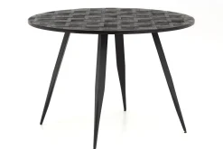 Tables A Manger^Flamant Robyn, Table A Manger, Teck Recupere, Ronde, 110 Cm