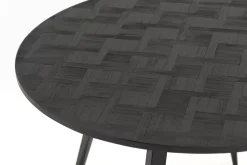 Tables A Manger^Flamant Robyn, Table A Manger, Teck Recupere, Ronde, 110 Cm