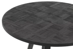 Tables A Manger^Flamant Robyn, Table Bistro, Teck Recupere, Ronde, 75 Cm