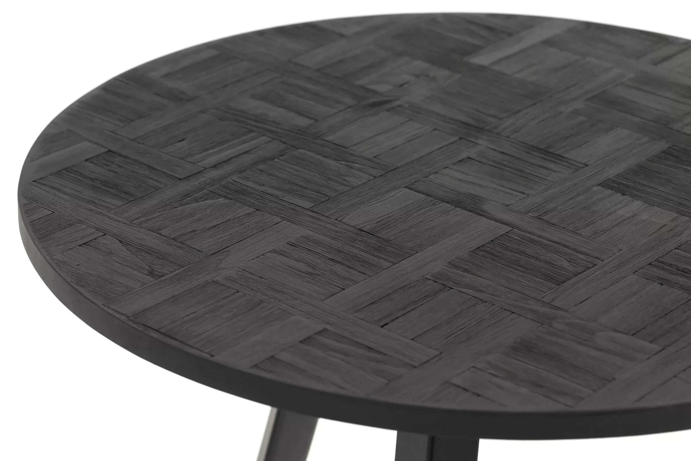 Tables A Manger^Flamant Robyn, Table Bistro, Teck Recupere, Ronde, 75 Cm